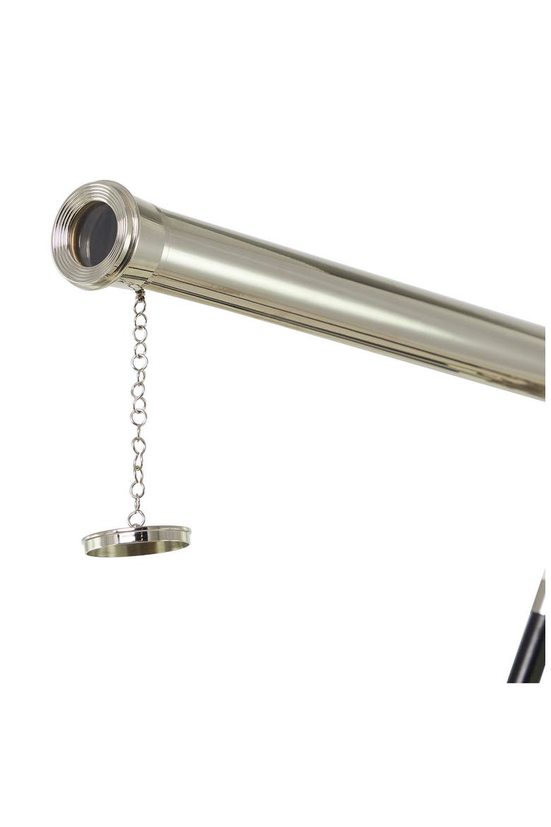 Silvertone Metal Telescope, Alternate, color, SILVER