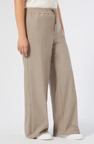 Marina Rinaldi Quota Stretch Twill Drawstring Pants