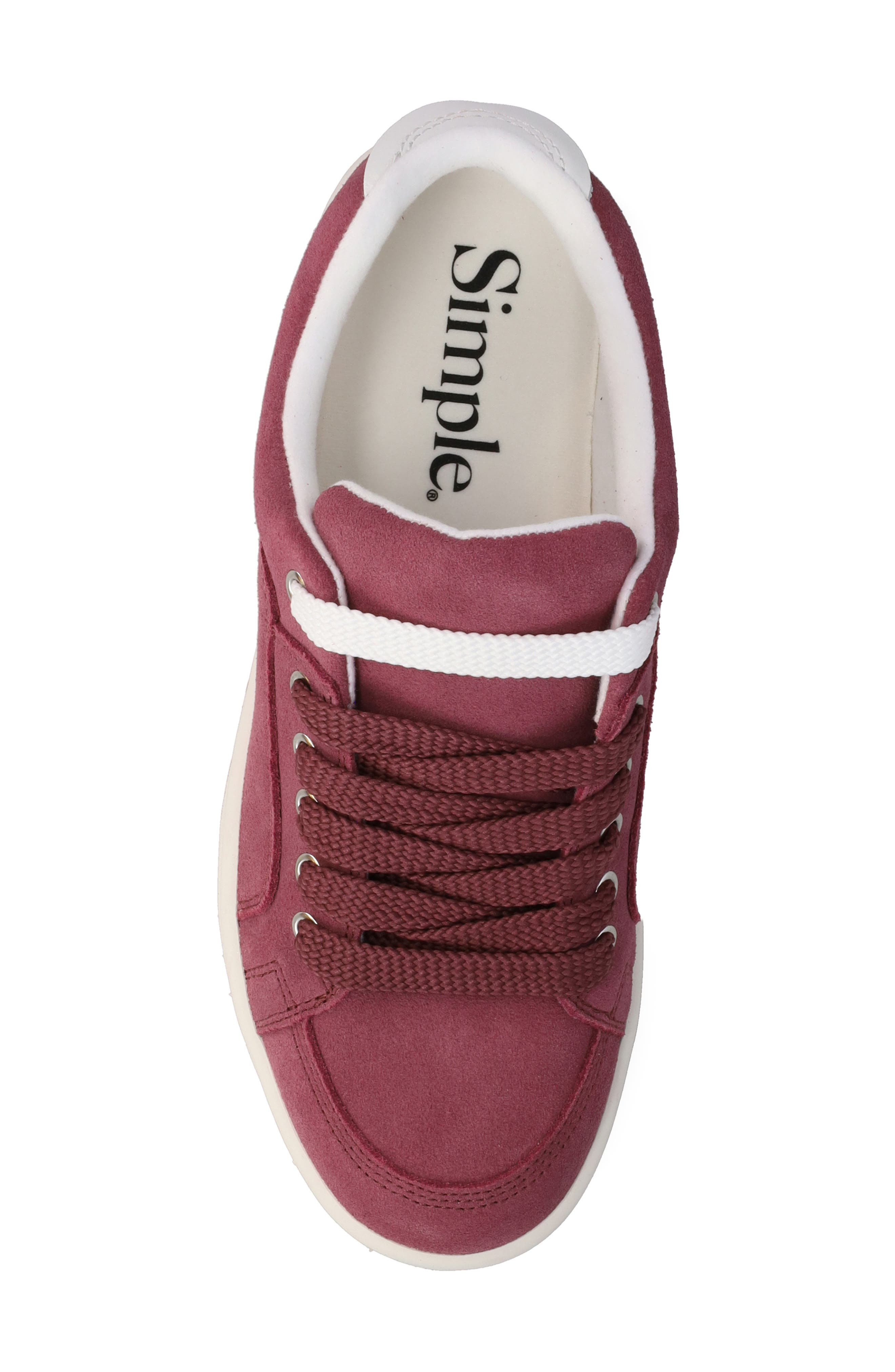 Standard Issue Sneaker, Alternate, color, MERLOT