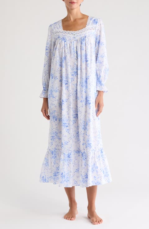 Long Sleeve Cotton Ballet Nightgown