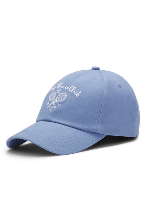 Tennis Club Adjustable 6-Panel Baseball Cap