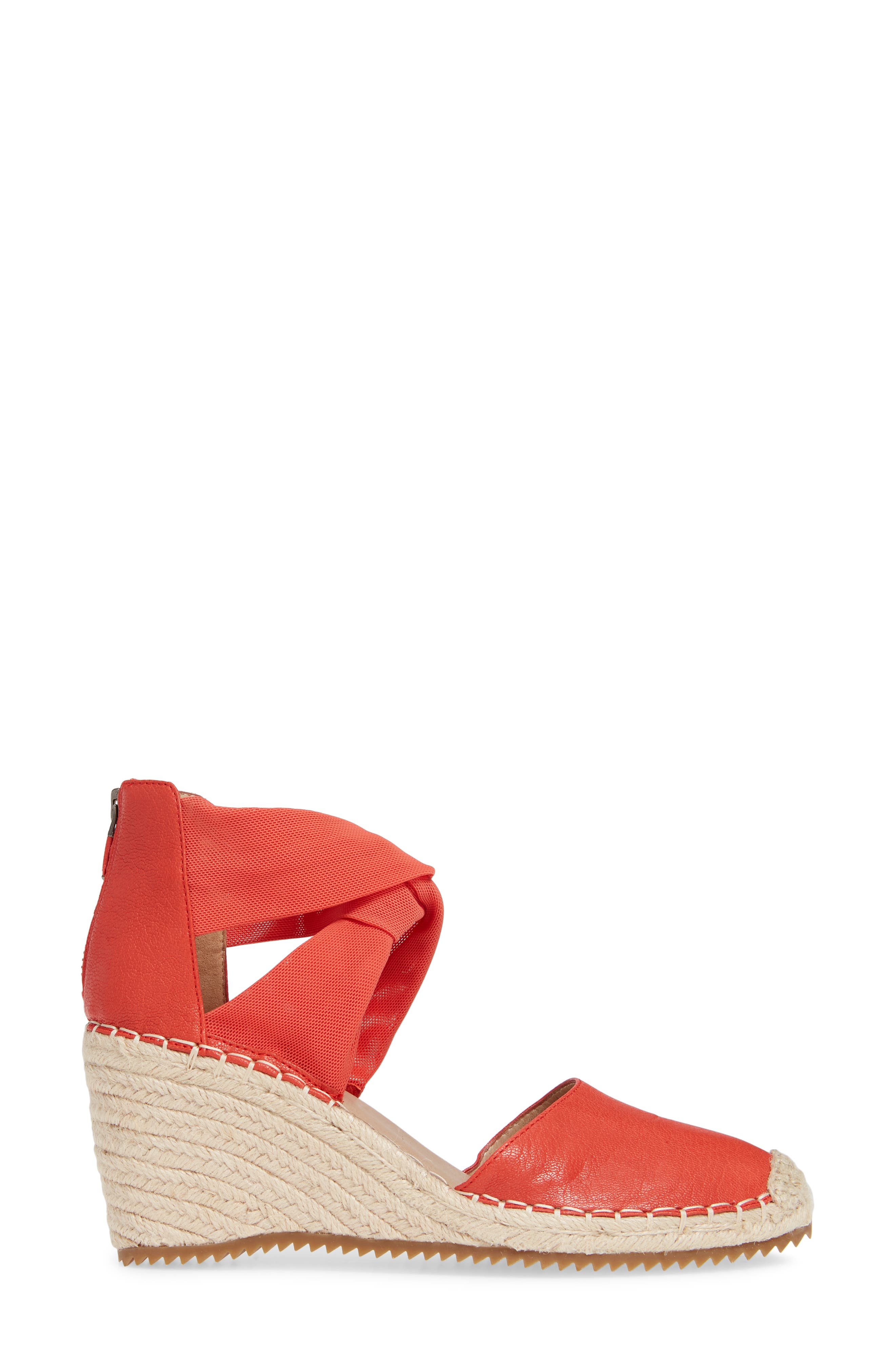 Wallis Espadrille Wedge, Alternate, color, PAPRIKA LEATHER