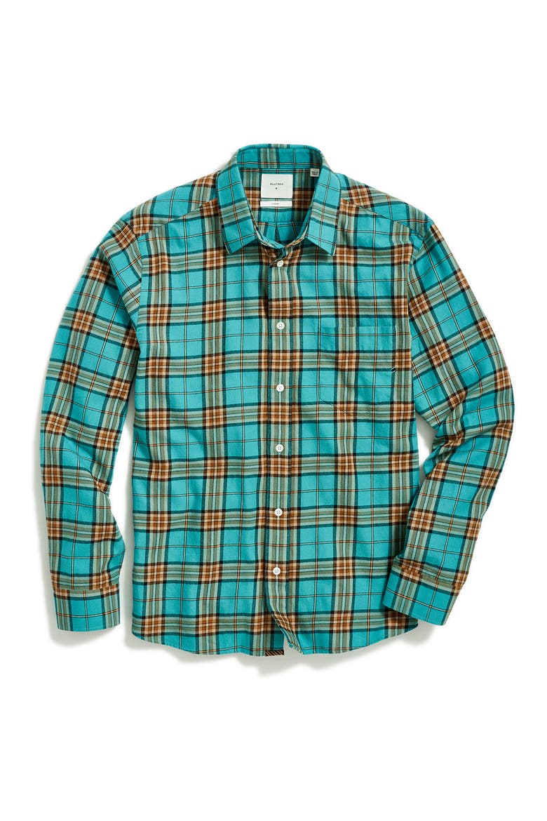 Tuscumbia Standard Fit Plaid Button-Up Shirt, Main, color, SLATE/ MULTI