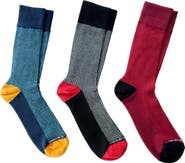 UNSIMPLY STITCHED Assorted 3-Pack Crew Socks