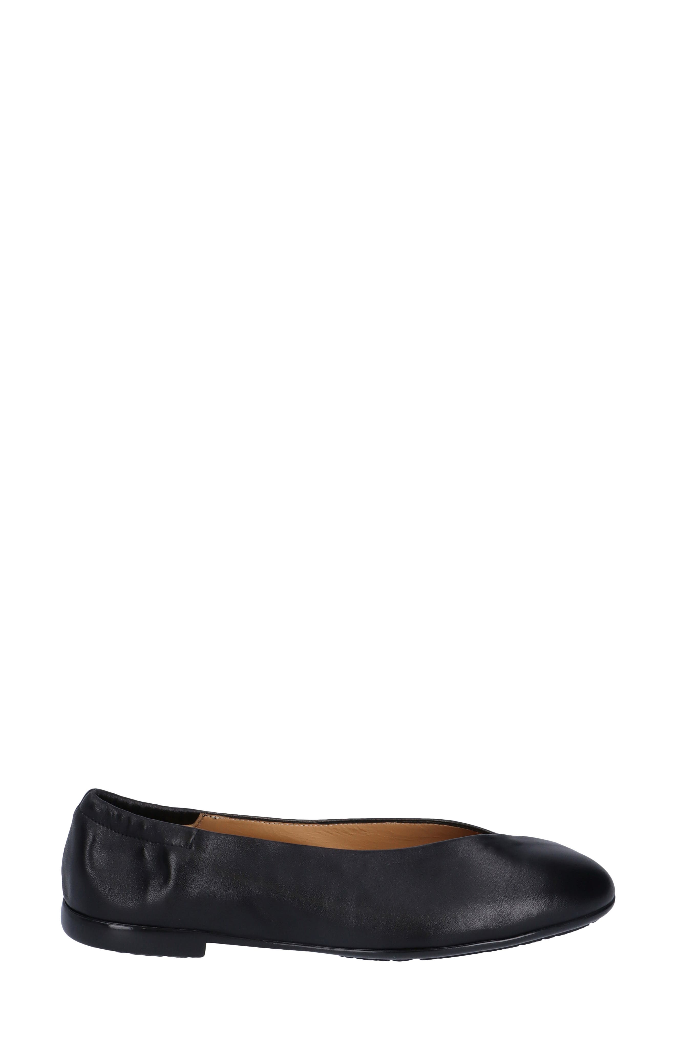 Ballet Flat, Alternate, color, BLACK