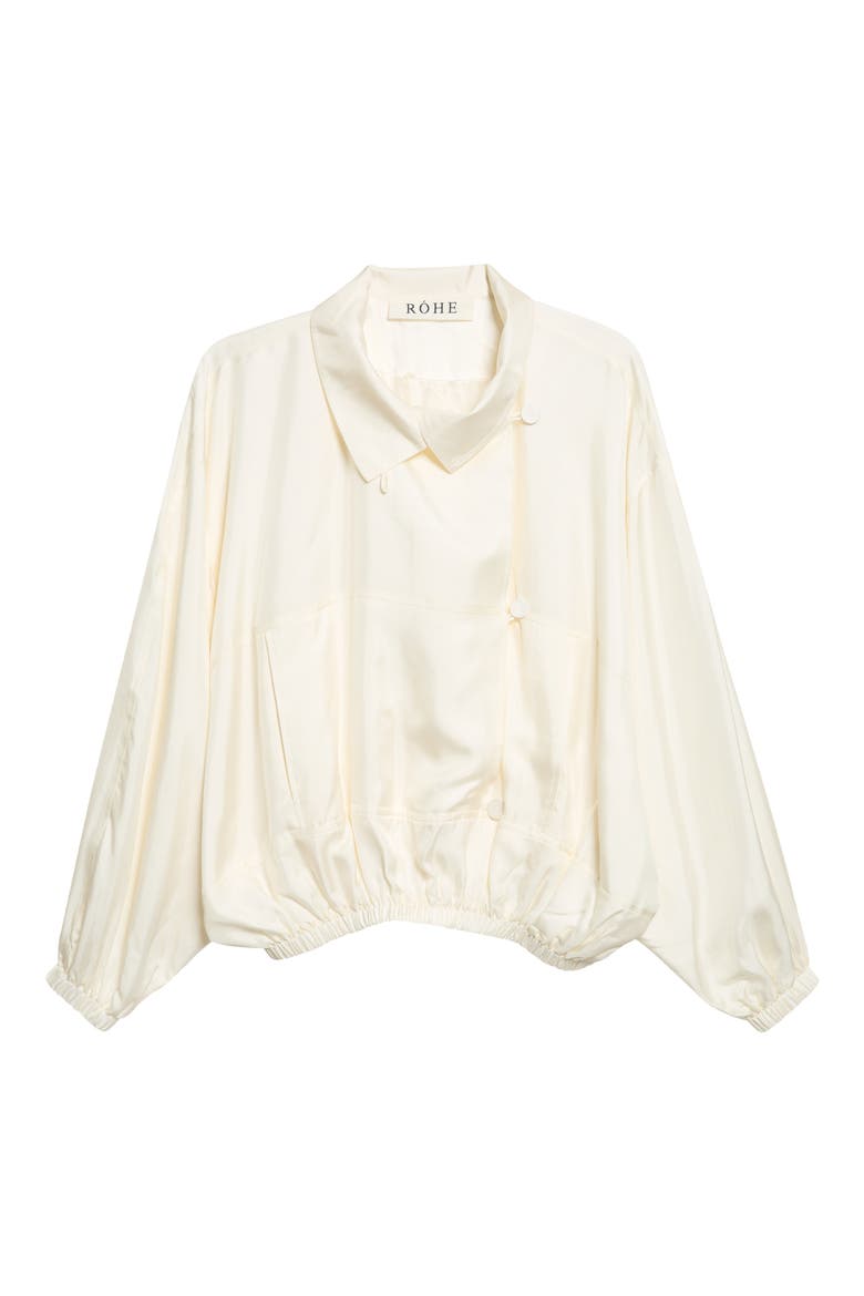 Silk Anorak, Main, color, CREAM