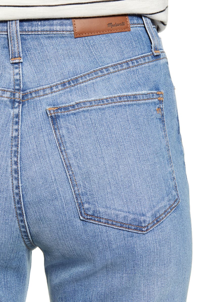 Madewell The High Waist Slim Boyjean Boyfriend Jeans, Alternate, color, 