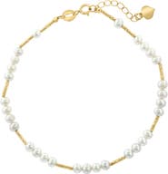 EFFY Freshwater Pearl Beaded Chain Bracelet