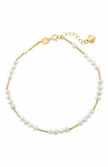 EFFY Freshwater Pearl Beaded Chain Bracelet