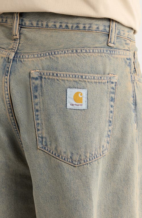 Carhartt Work In Progress Landon Wide Leg Jeans In Gray