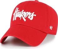'47 Men's '47 Red Nebraska Huskers Clean Up Adjustable Hat