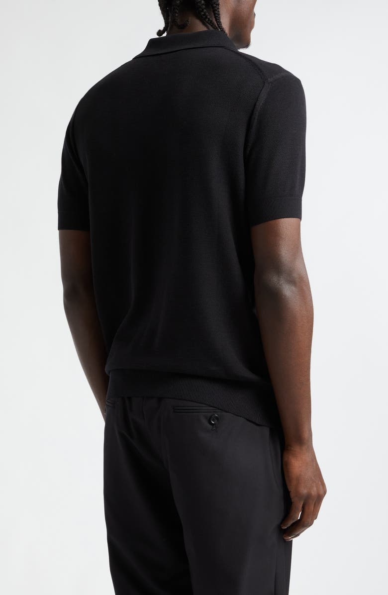 TOM FORD Honeycomb Knit Polo, Alternate, color,