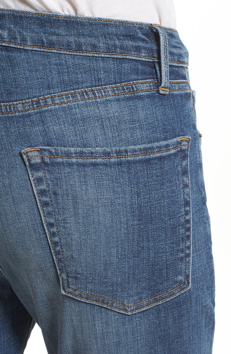 FRAME Le Crop Flare High Waist Jeans, Alternate, color,