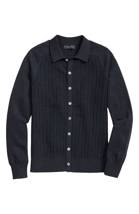 Mini Cable Cotton Cardigan