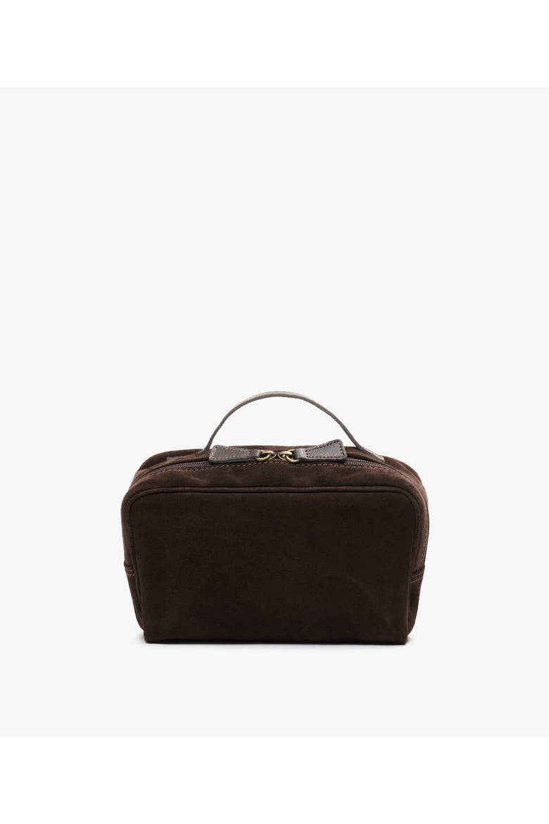 Berkeley Beauty Case Deluxe, Main, color, Dark Brown