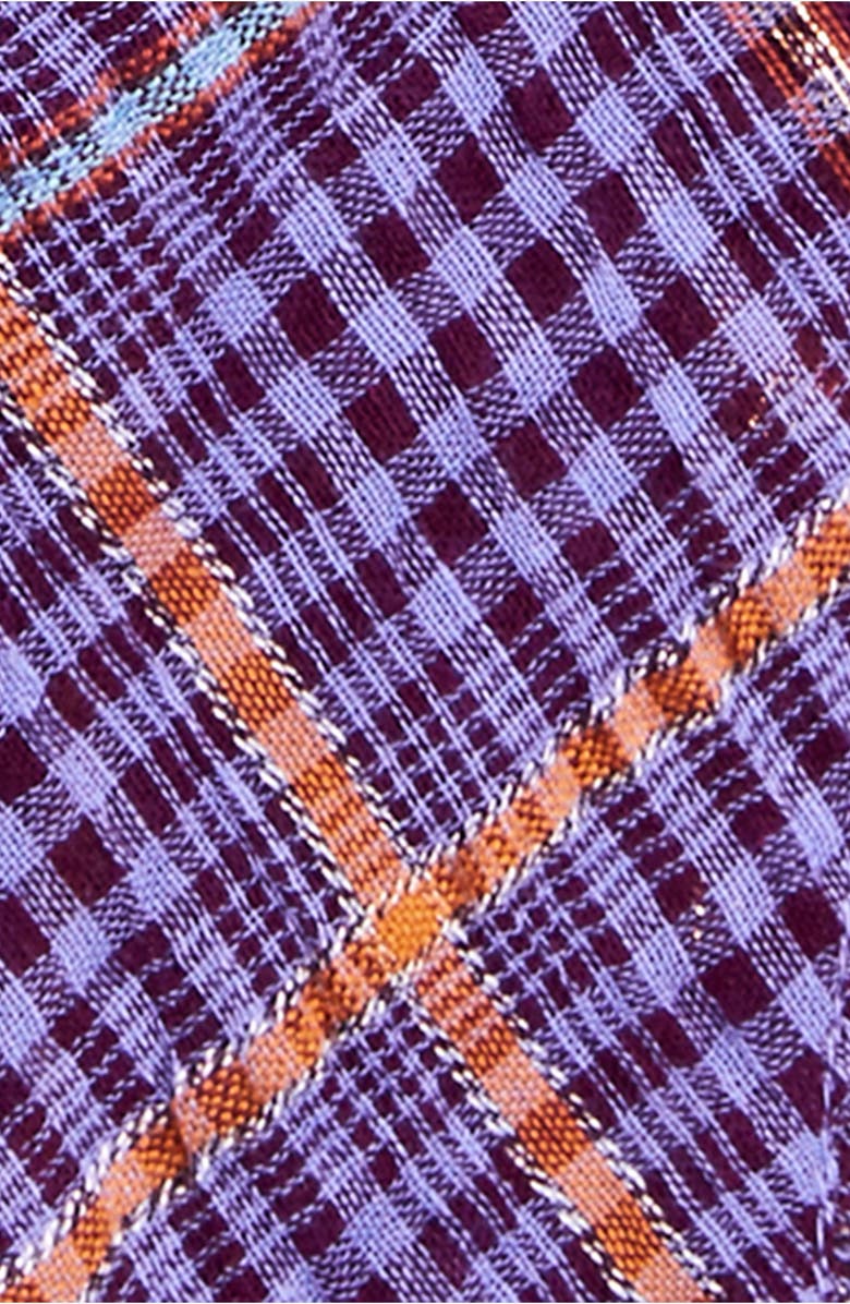 Free People Break My Stripe Plaid Shirt, Alternate, color, 