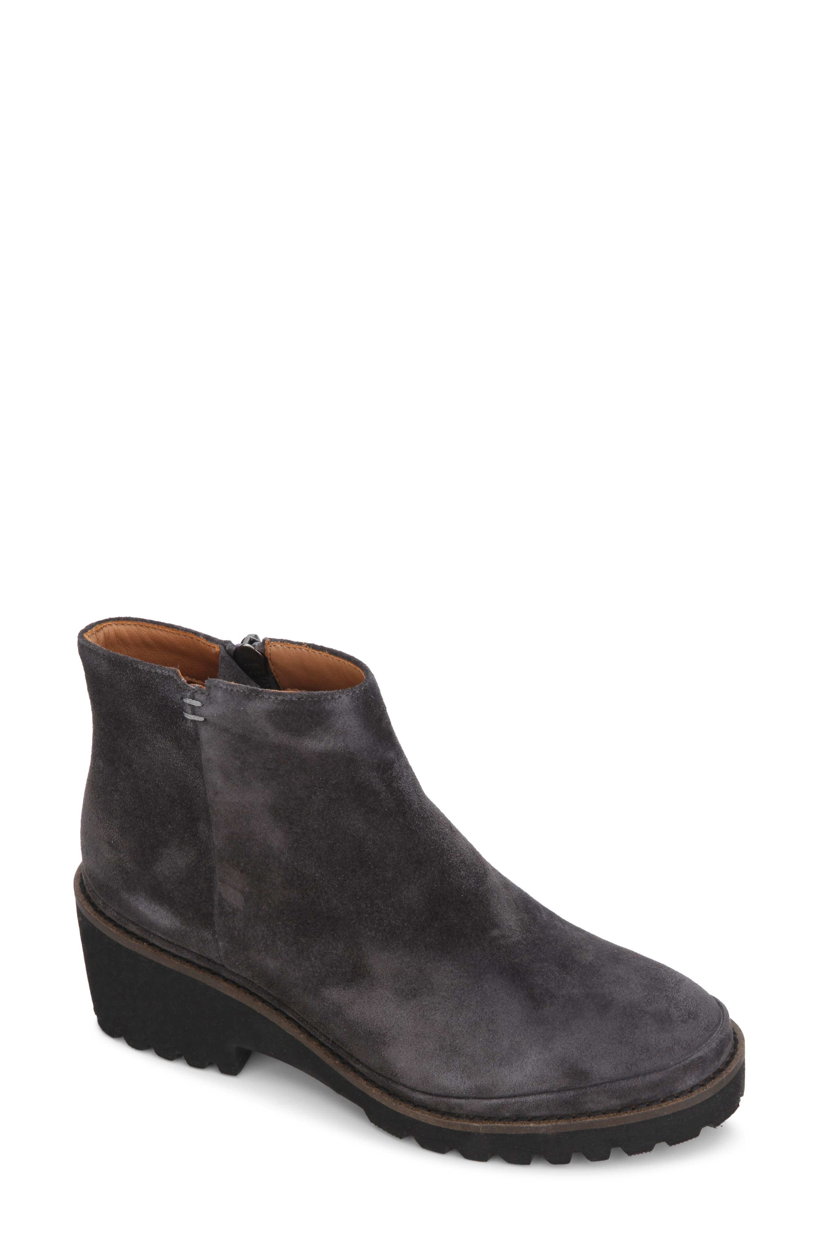 by Kenneth Cole Mona Bootie, Main, color, CHARCOAL SUEDE