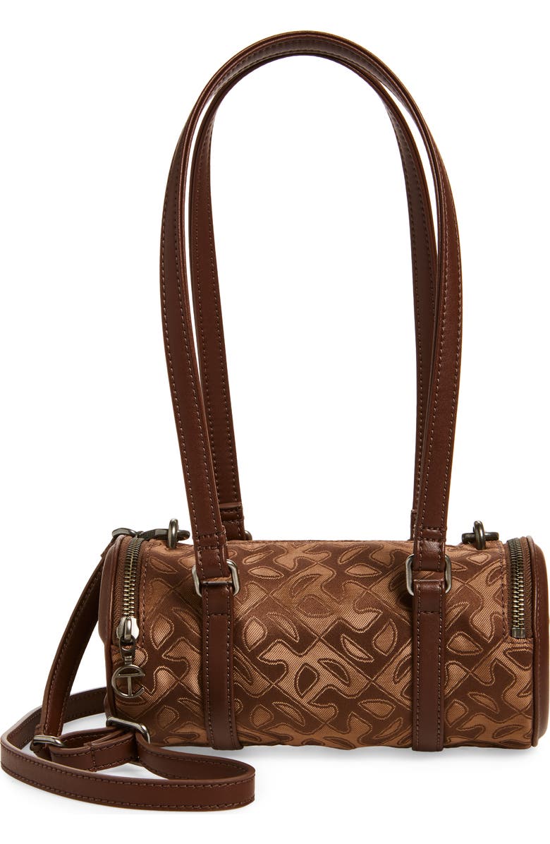 TELFAR Small Monogram Jacquard Duffle Bag, Main, color,