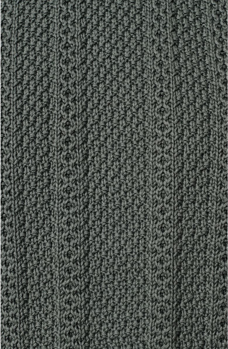 Aubin Montrose Textured Crew Neck Jumper, Alternate, color, Dark Khaki