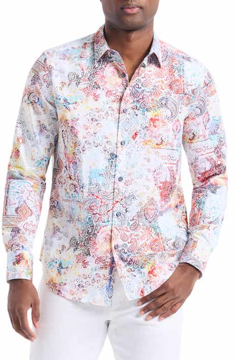 Robert Graham Mirta Long Sleeve Cotton Button-Shirt
