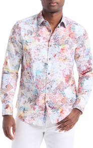 Robert Graham Mirta Long Sleeve Cotton Button-Shirt