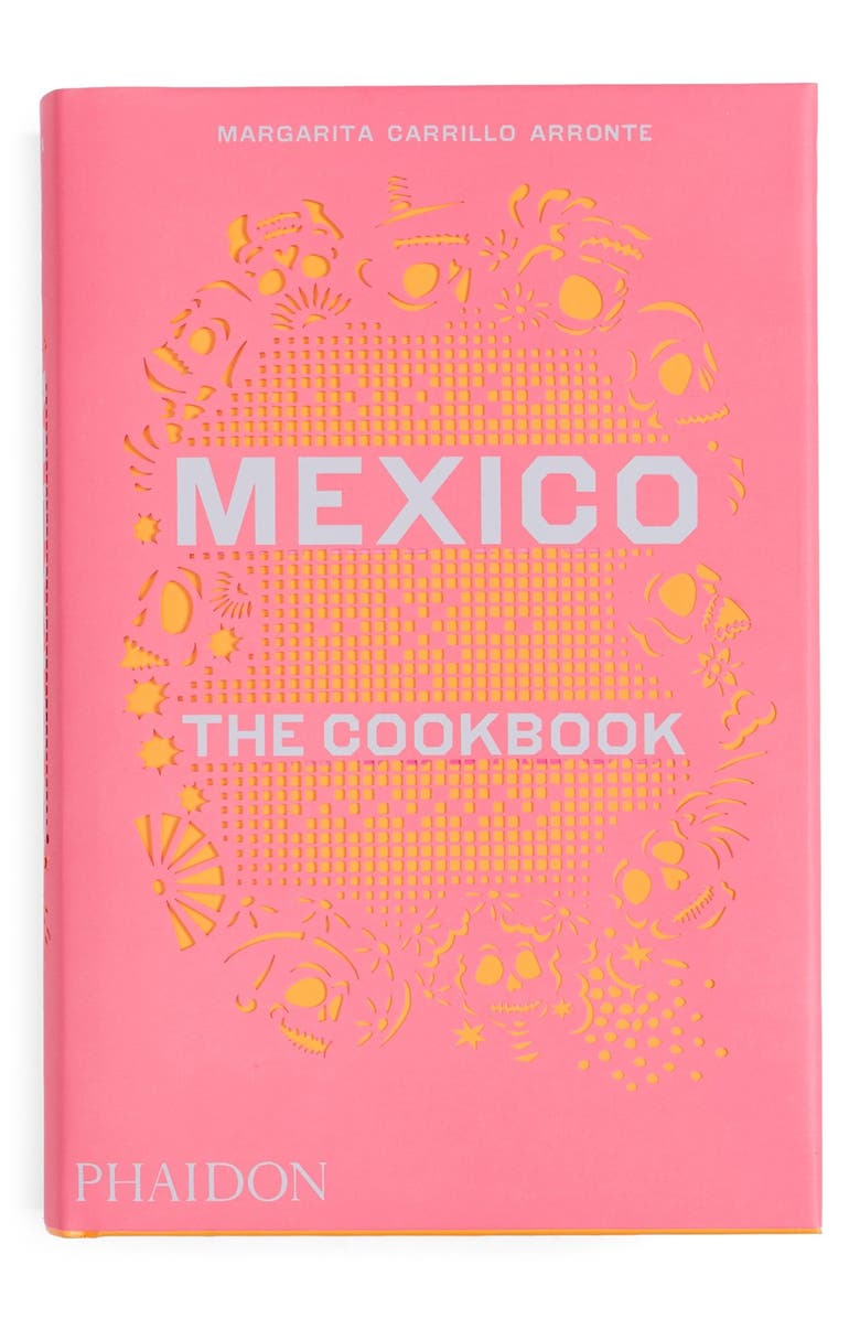 Phaidon Press 'Mexico: The Cookbook' Recipe Book, Main, color, Pink