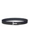 T Icon Reversible Soft Grain Leather Belt