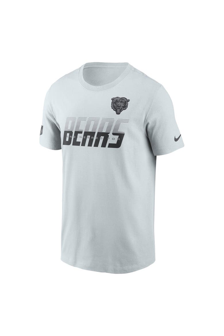Men's Nike Gray Chicago Bears Sideline Dri-FIT T-Shirt, Alternate, color, Gray