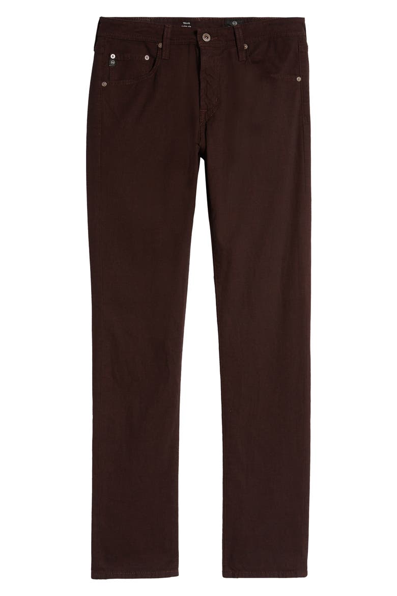 Tellis Slim Fit Jeans, Alternate, color, SPICED RUM
