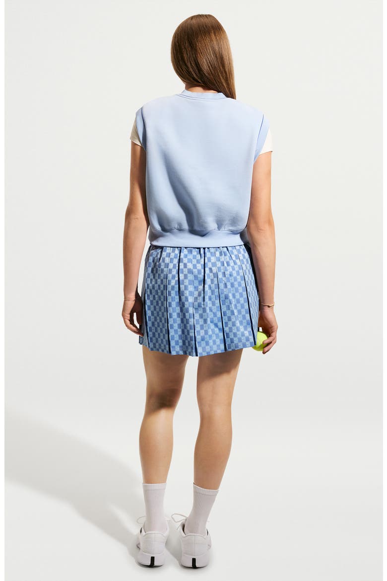 V-Neck Tennis Vest, Alternate, color, ALUMINUM