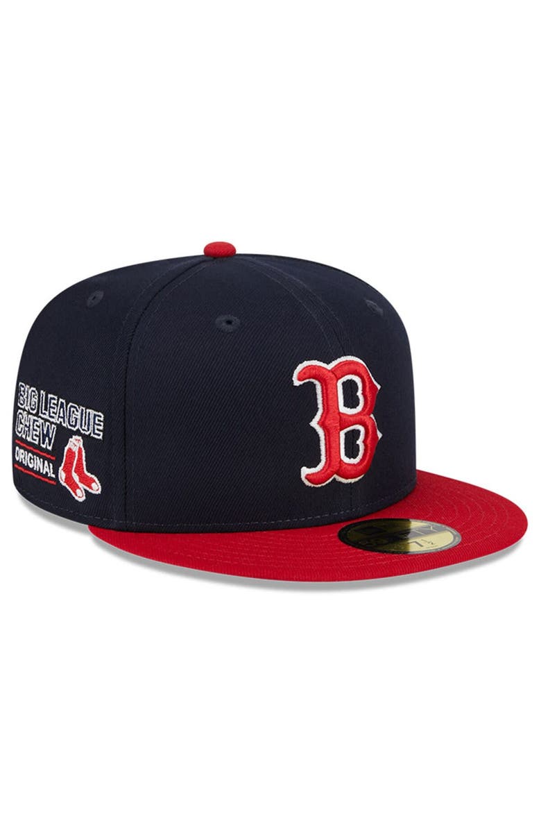 New Era Men's New Era Navy Boston Red Sox Big League Chew Team 59FIFTY Fitted Hat, Main, color, Navy