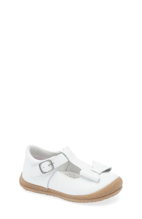 L'AMOUR L'AMOUR KIDS' EMMA BOW T-STRAP FLAT