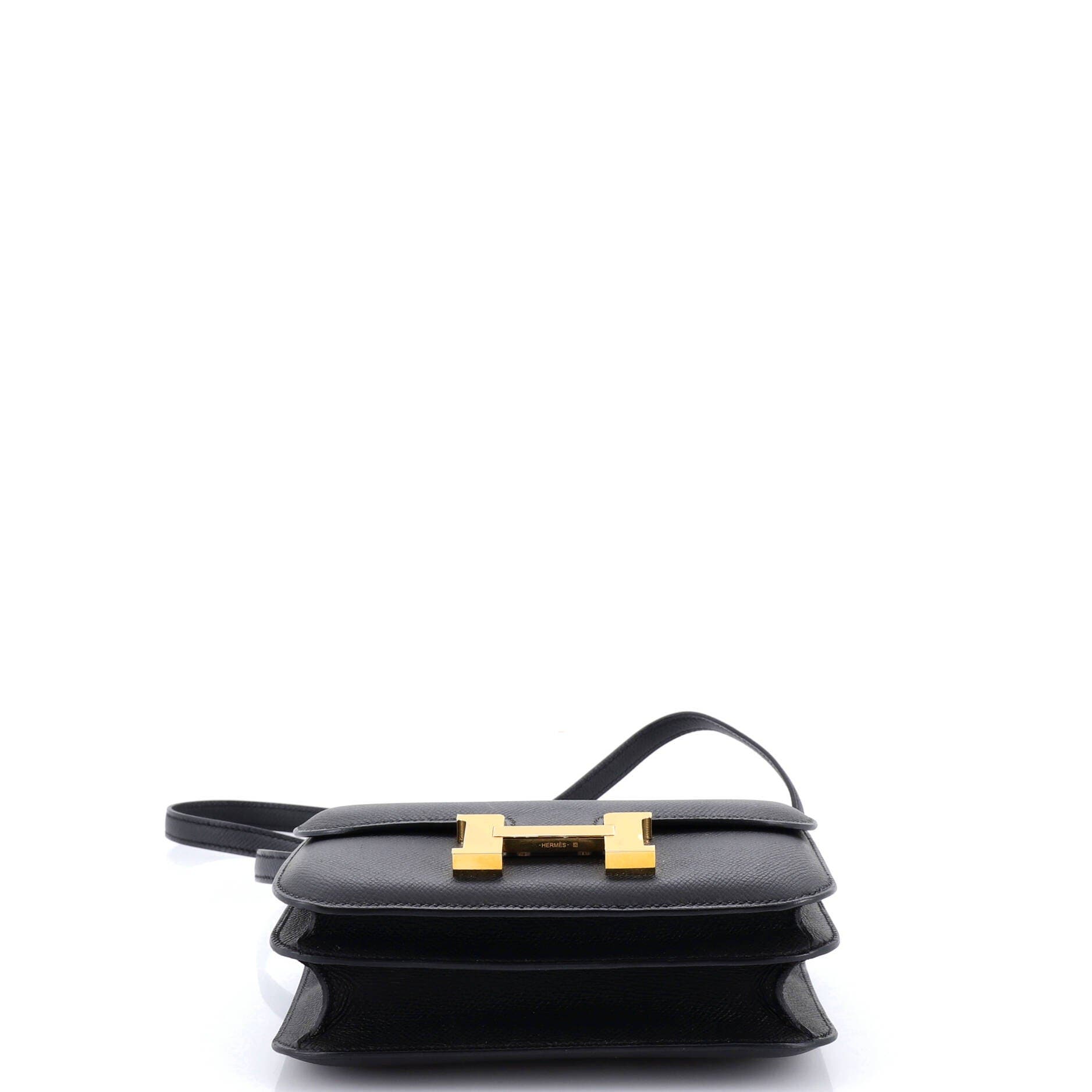 Pre-Owned Hermes Constance NM Bag Epsom 18, Alternate, color, Noir