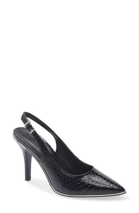 Preston Pointed Toe Slingback Pump
