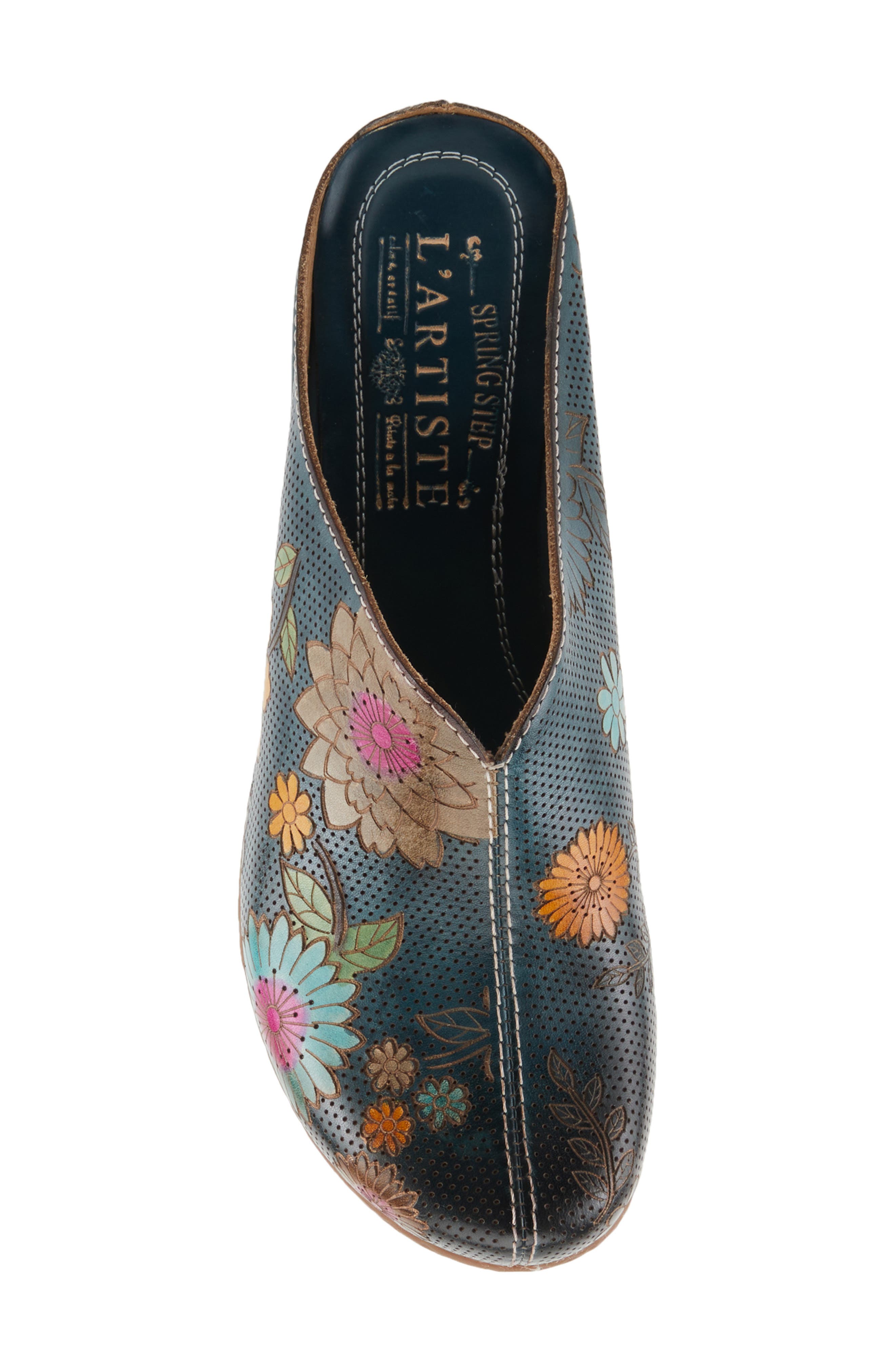 L'Artiste by Spring Step Chienti Perforated Mule, Alternate, color, 