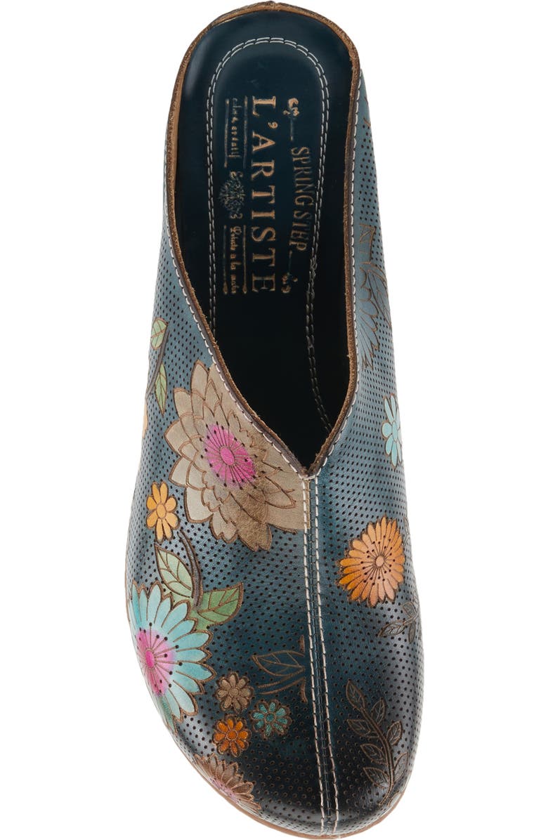 L'Artiste by Spring Step Chienti Perforated Mule, Alternate, color,
