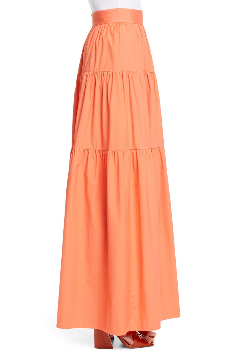 STAUD Apricot Maxi Skirt, Alternate, color,