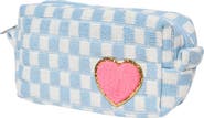 Malibu Sugar Checkered cosmetic bag