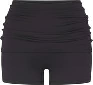 NikeSKIMS Matte Foldover Waist Shorts