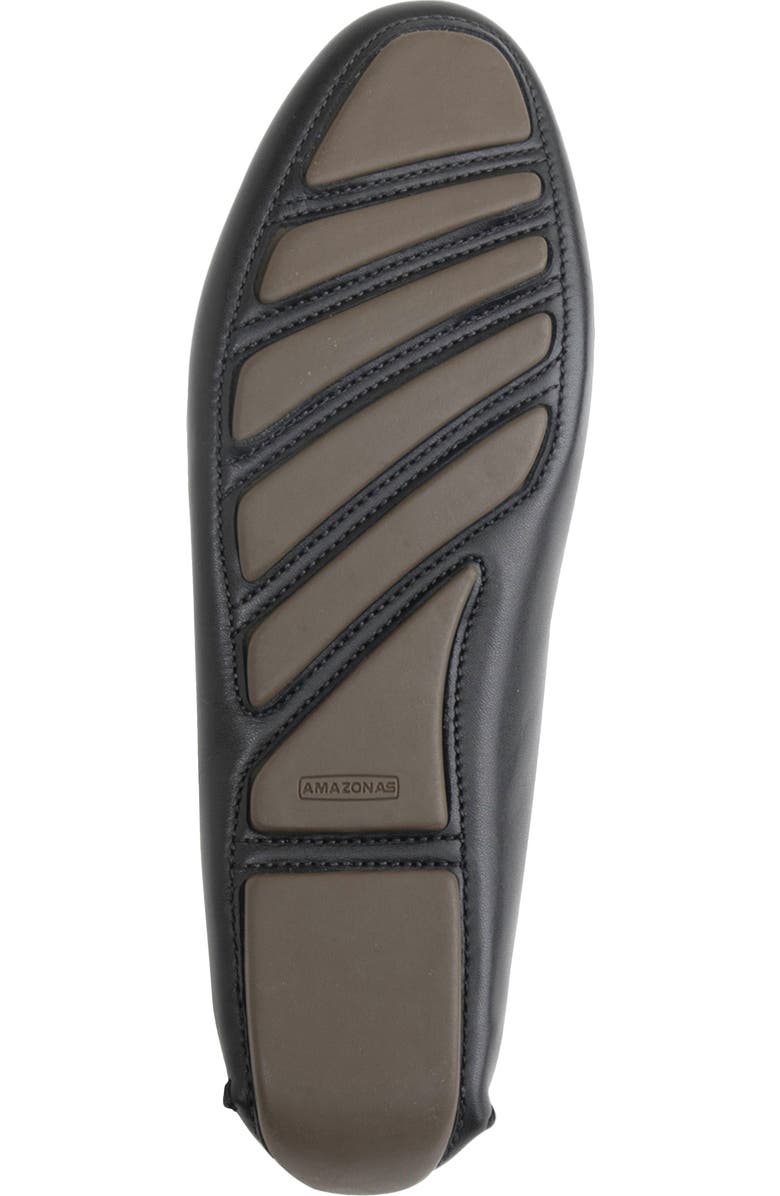 patricia green Janet Scalloped Driving Loafer, Alternate, color, Black