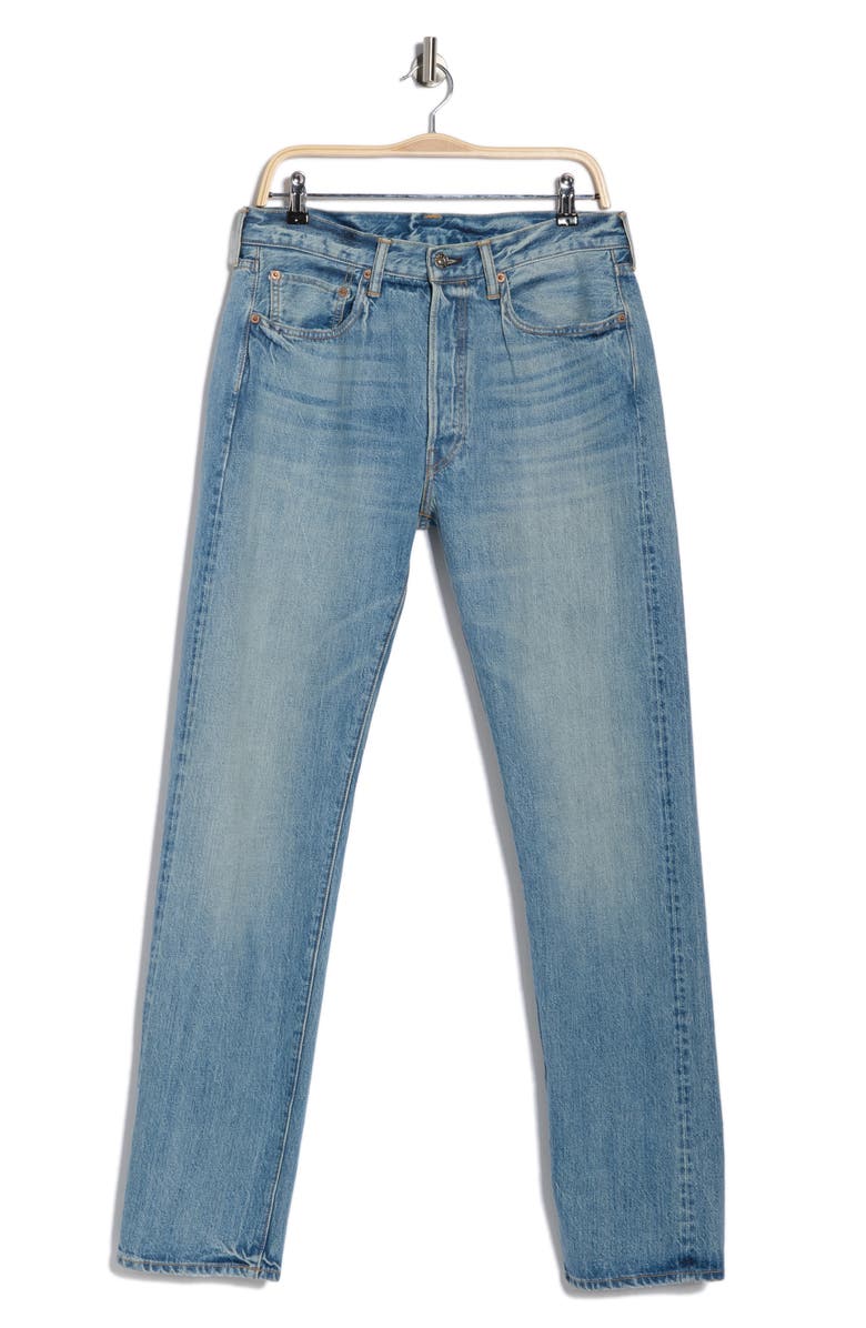 BUCK MASON Japanese Loomstate Selvedge Cowboy Cut Jeans, Alternate, color,