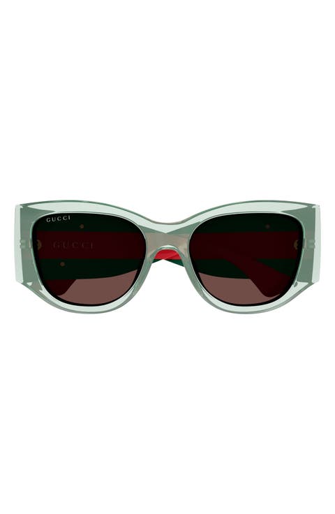 55mm Cat Eye Sunglasses