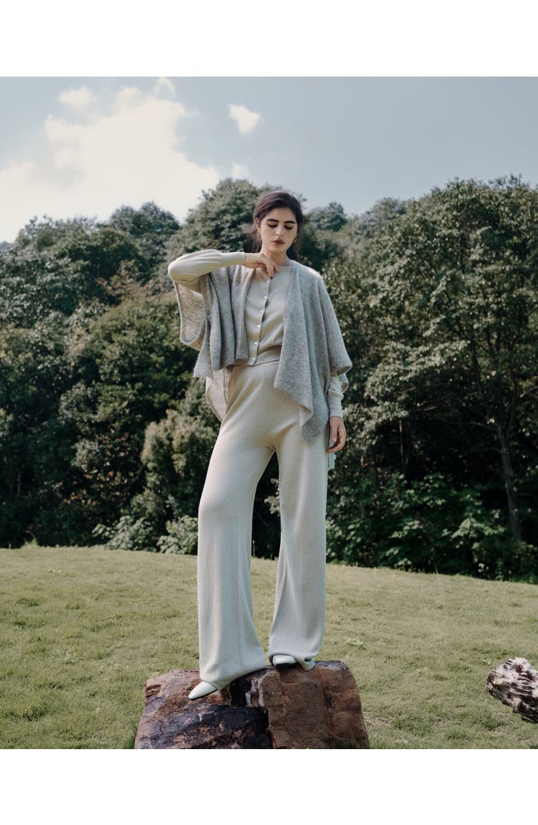 JUANA Nilo Knitted Pull-on Pants, Alternate, color, Beige