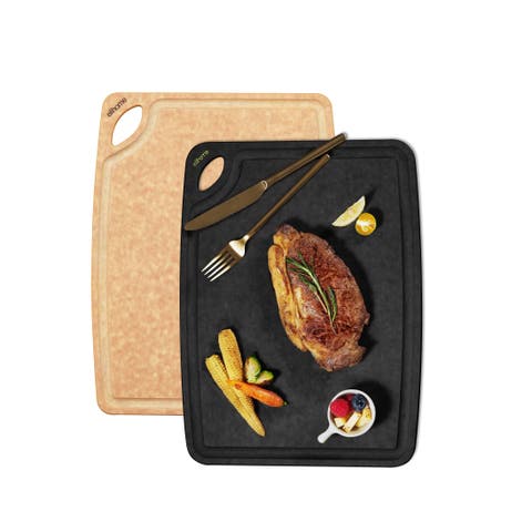 Classic Series 2-In-1 Set Cutting Board- 10 x 13 x 1/4