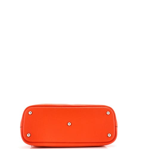 Pre-owned Hermes  Hermes Bolide Bag Clemence 31 In Orange