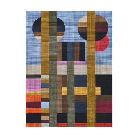 Woven Perspectives No. 13 Geometric Abstract Art Print
