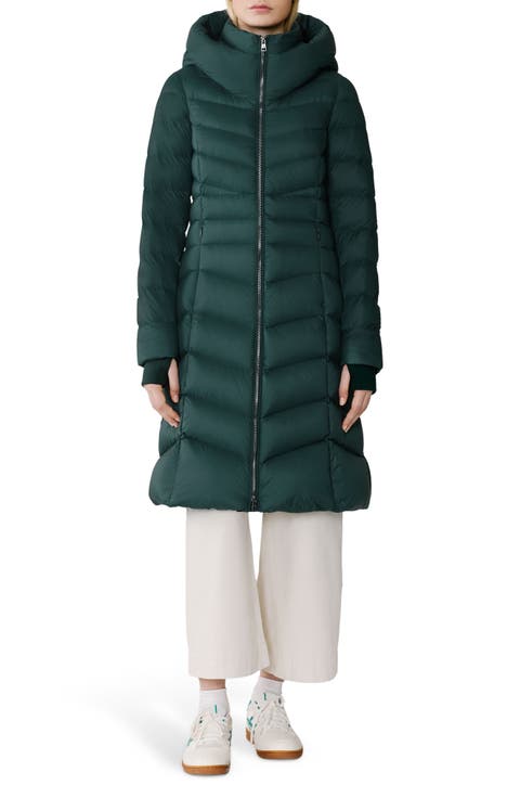 Lita Water Repllent 700 Fill Power Down Hooded Puffer Jacket