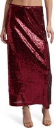 WISHLIST Sequin Maxi Skirt