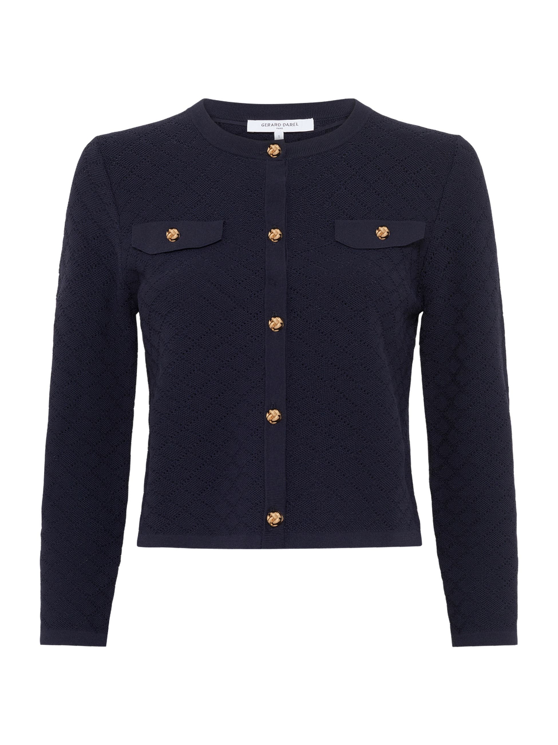 Lubna Button Front Long Sleeve Cardigan - image 2