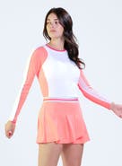 Lucky in Love Topspin Long Sleeve Top